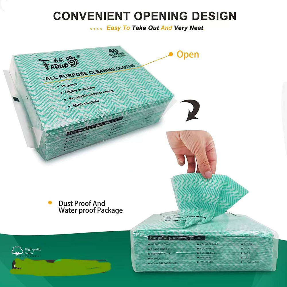 Disposable Cleaning Dish Cloth Reusable Wipes