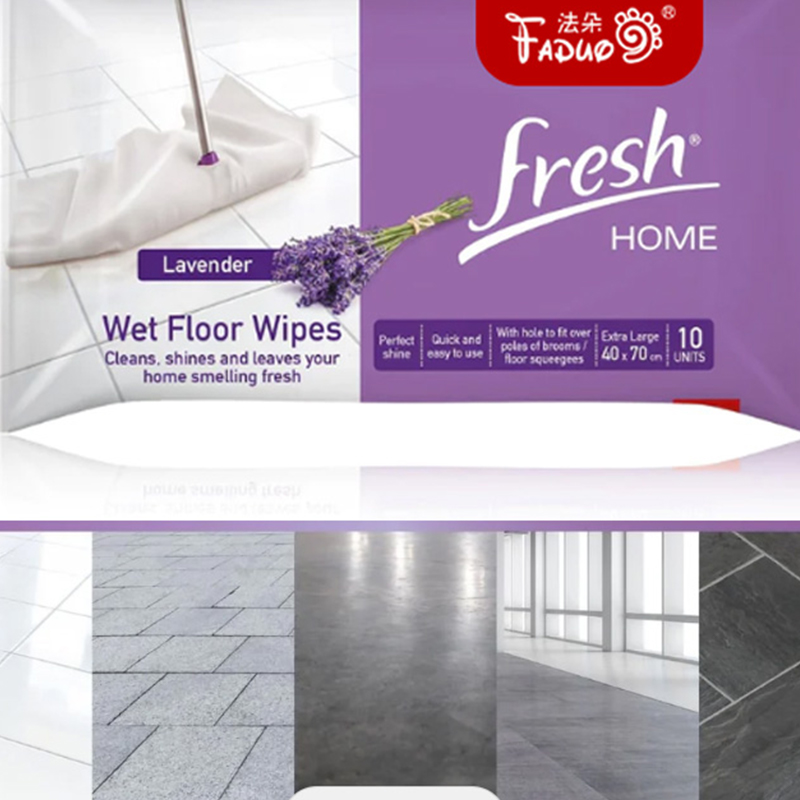 10 Count Lavender Scent Floor Wipes