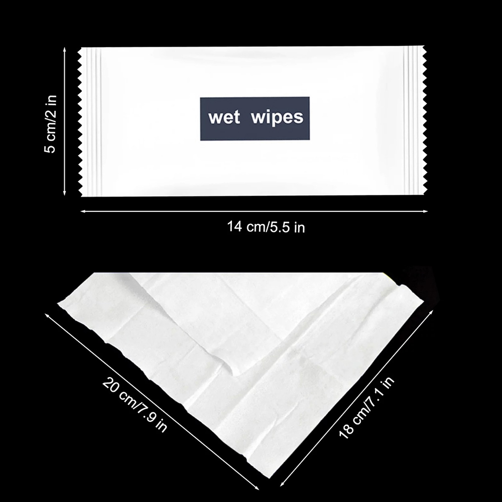 Single Wrapped Portable Cleansing Wipes